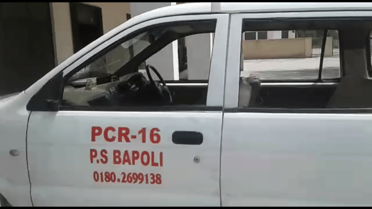 Policemen sleeping on duty, Haryana Viral Video