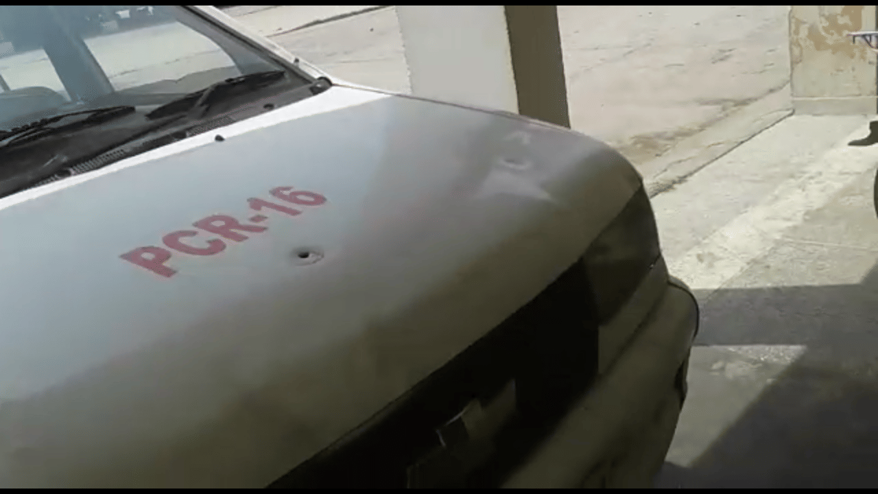Policemen sleeping on duty, Haryana Viral Video