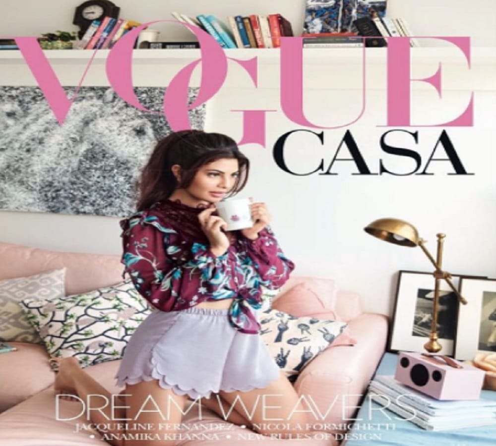 Jacqueline Fernandez photo shoot for Vogue magazine 