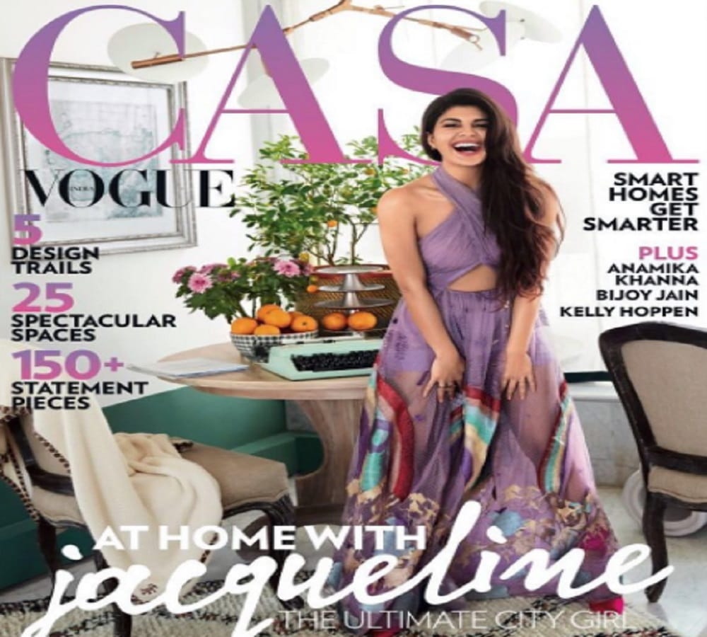 Jacqueline Fernandez photo shoot for Vogue magazine 