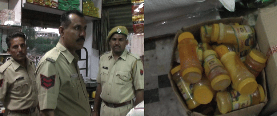 The shopkeepers were selling fake ghee in jaisalmer