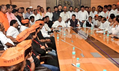 A decade later Happiness for the Maratha Community over reservation