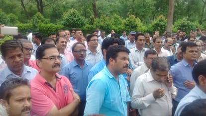 ministerial employees boycotted work on the day 2 in rajasthan 