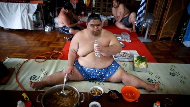 These Pictures Will Help You to know inside the secret world of japans elite sumo wrestlers
