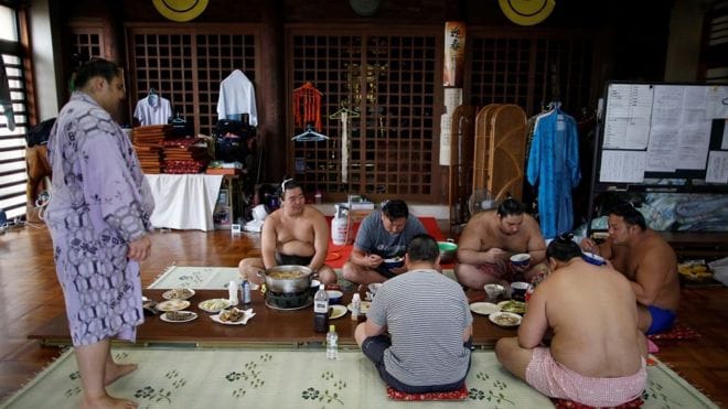 These Pictures Will Help You to know inside the secret world of japans elite sumo wrestlers