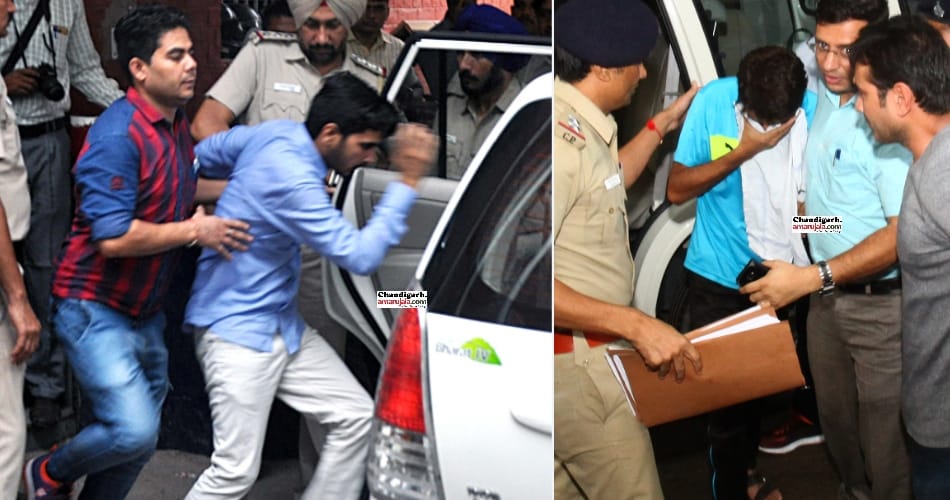 chandigarh stalking case, varnika kundu, vikas barala arrest script