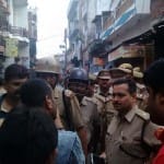  घटनास्थल पर मौजूद पुलिस