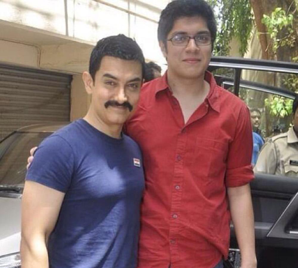 aamir khan elder son junaid khan star of behind silver screen