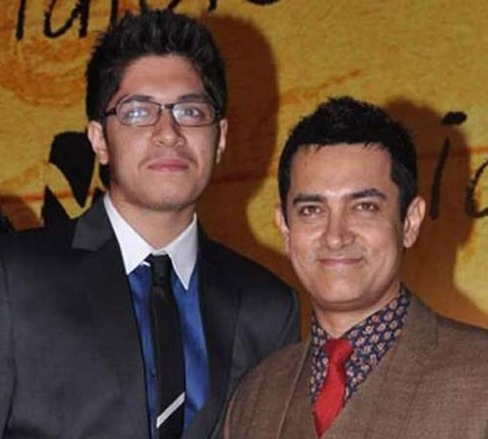 aamir khan elder son junaid khan star of behind silver screen