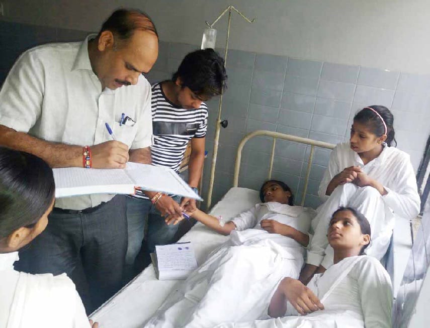 students ill after taking medicine 