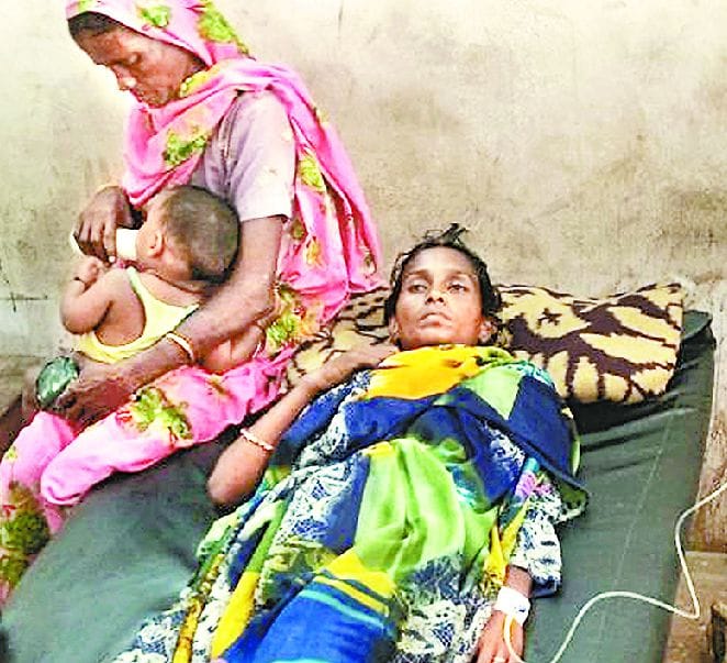 Three women in Balrampur claimed to cut top tail