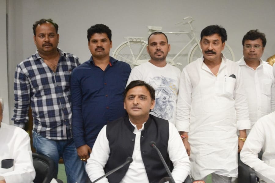  akhilesh yadav targets BJP for law and order in Uttar Pradesh.