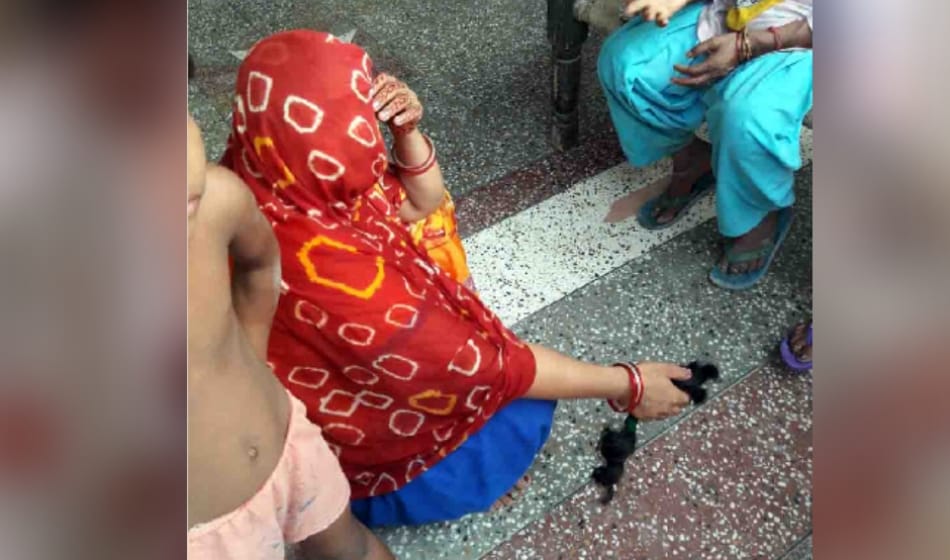woman saw tantrik and a lady before chopping hair in greater noida 