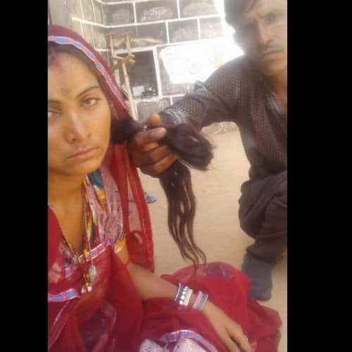 secret open behind hair chopping issue