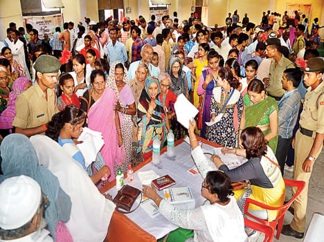 Free Medical Treatment of 1035 patients, also administered 1.2 million medicines