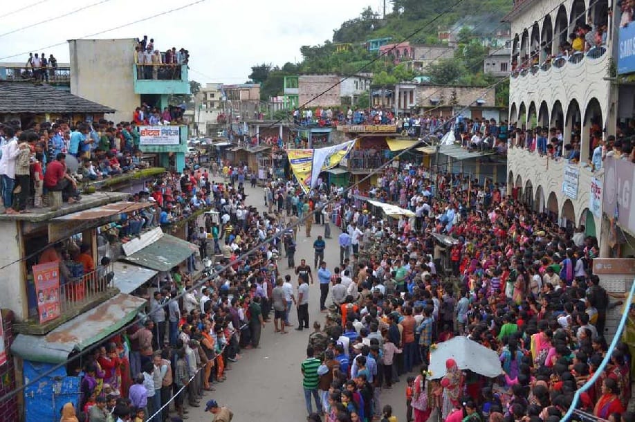 Slogans of pakistan muradabad in martyr pawan singh sugra Funeral in pithoragarh