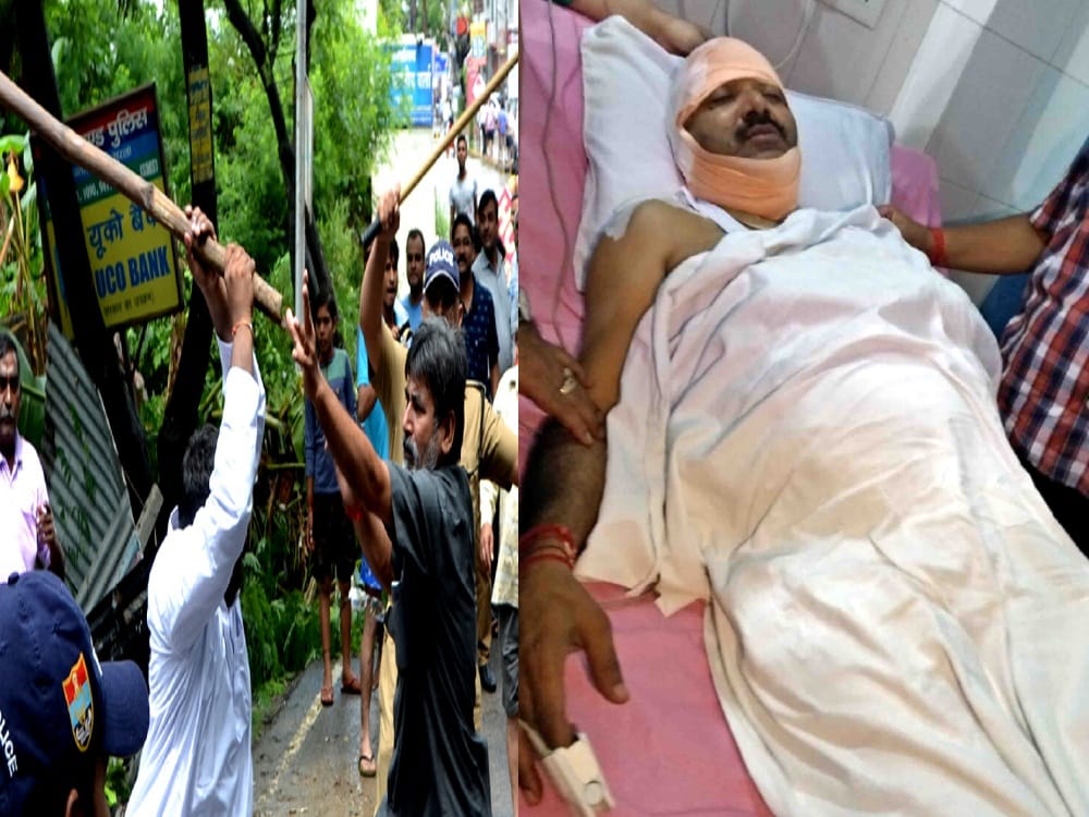 satpal maharaj supporter attack on meyor manoj garg in haridwar