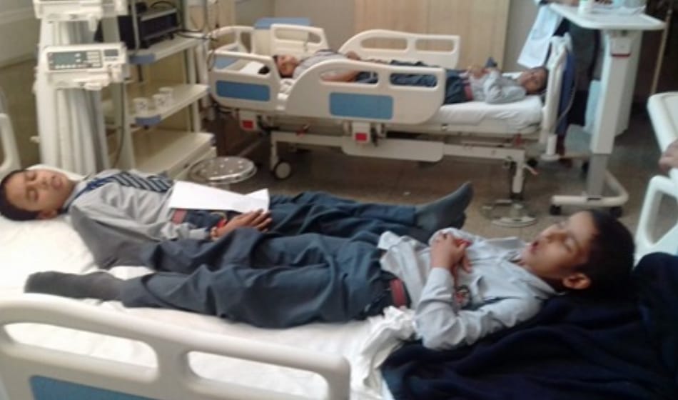 more than fifty students got ill after taking medicine in noida