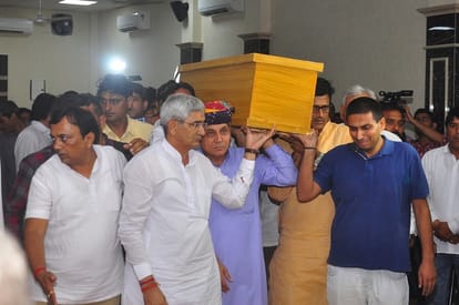 shops will remain closed in nasirabad after sudden demise of sanwar lal jat 