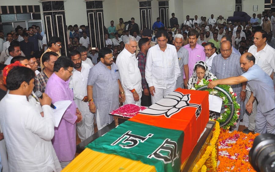 mortal remains of sanwar lal jat to be buried in ajmer 