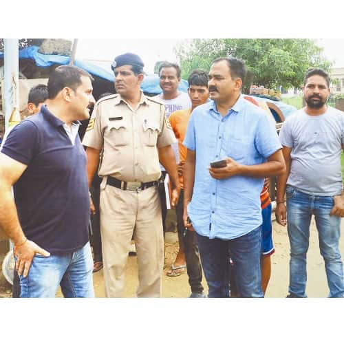 Himachal Una baby body found in khadd near home