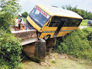 accident near udapur