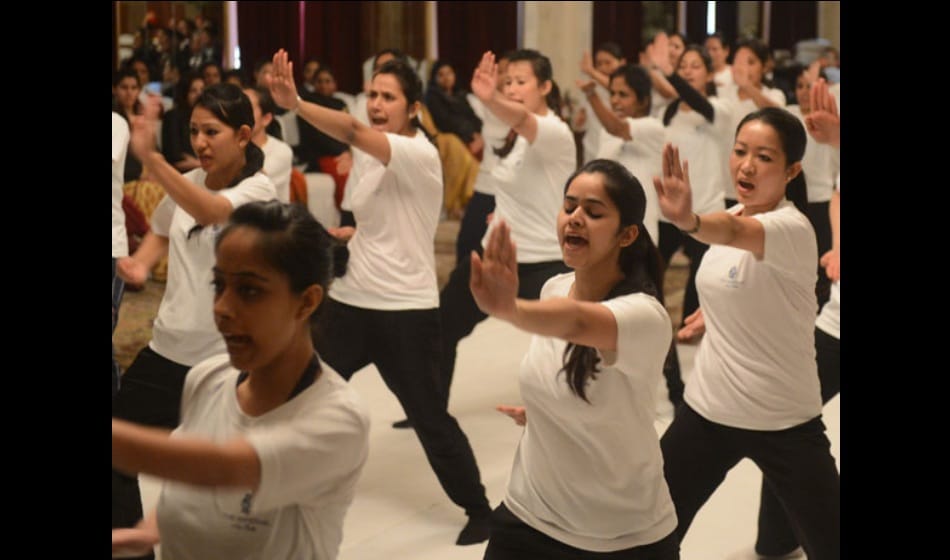 girls to learn karate for self defense from roadside romeos