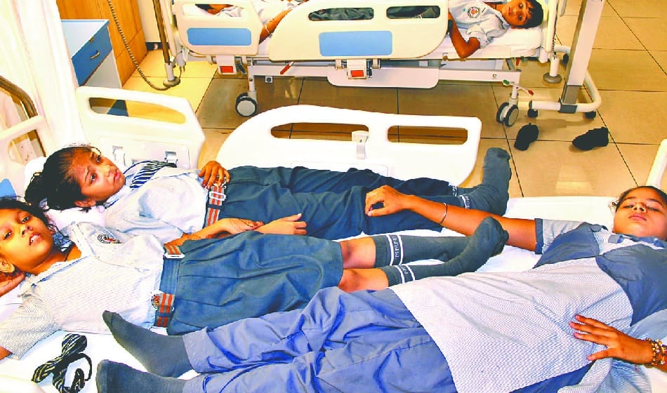 Two children die to the fever, 17 sick