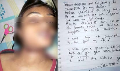 police arrested the boyfriend who forced his girlfriend for suicide