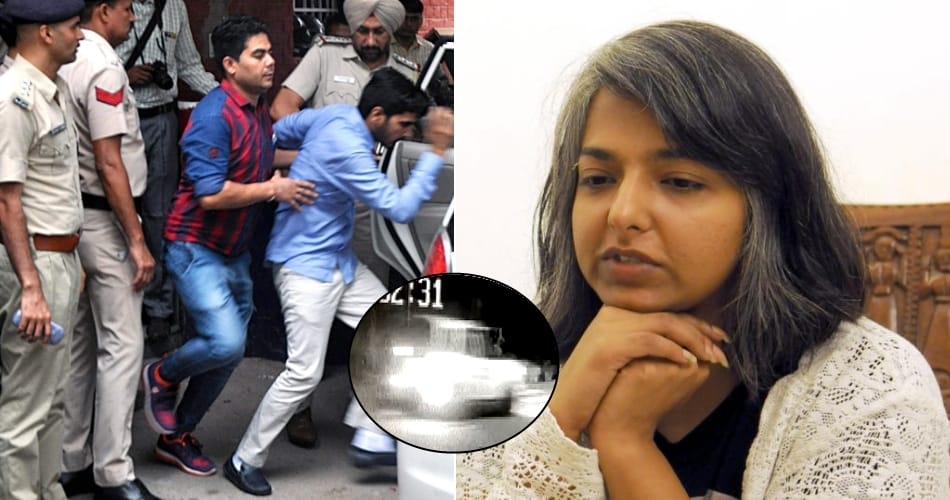 chandigarh stalking case, varnika kundu, vikas barala buying wine before stalking