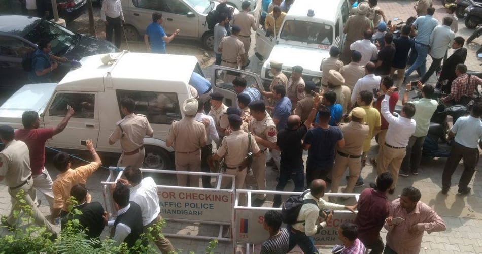 chandigarh stalking case, varnika kundu, vikas barala 