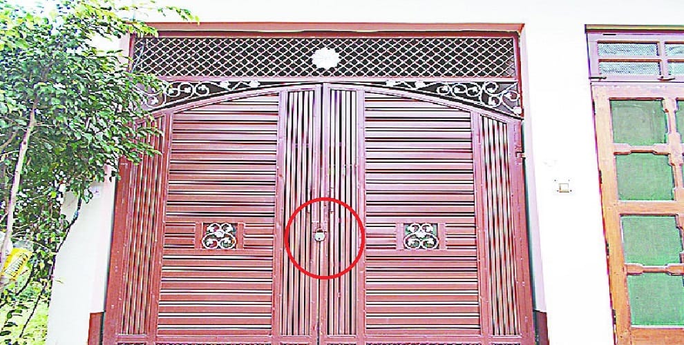 The BJP leader left home due to fear of a prank rascal