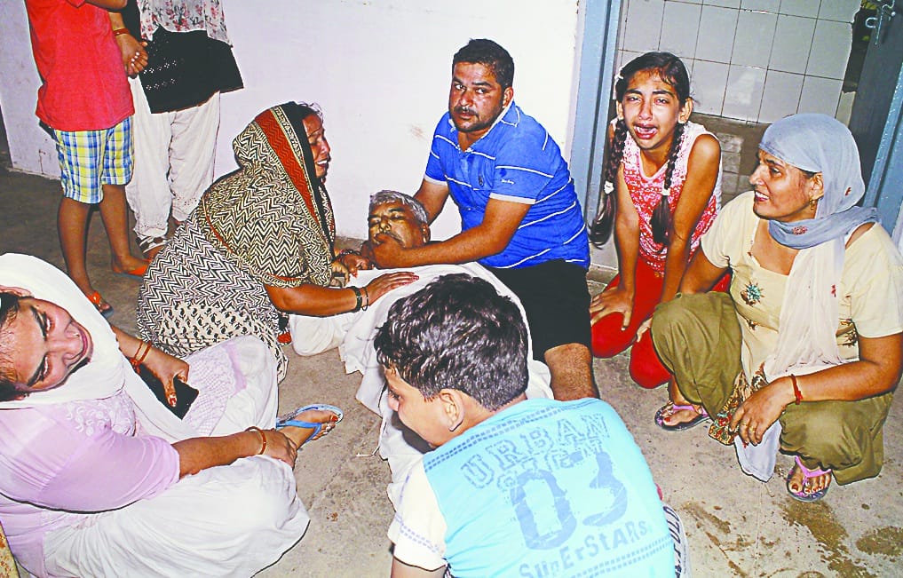 Death of father of accused on attacking MLA, see photos