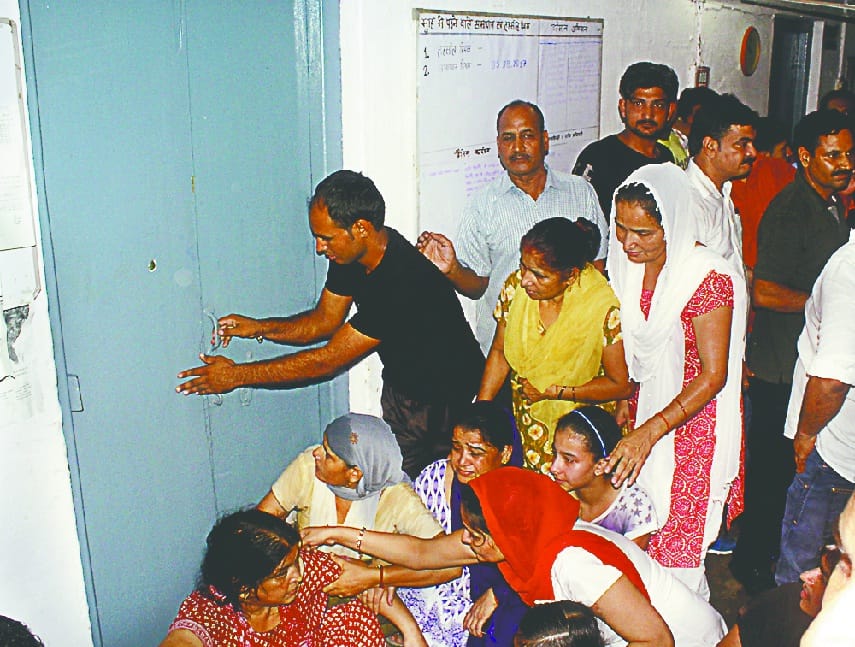 Death of father of accused on attacking MLA, see photos