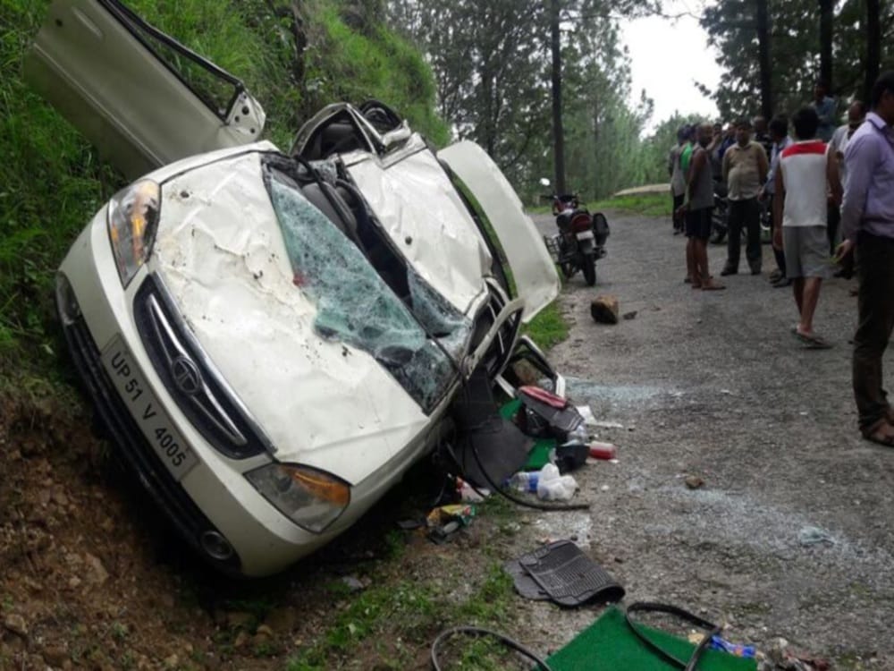 two killed in kashipur highway car accident 