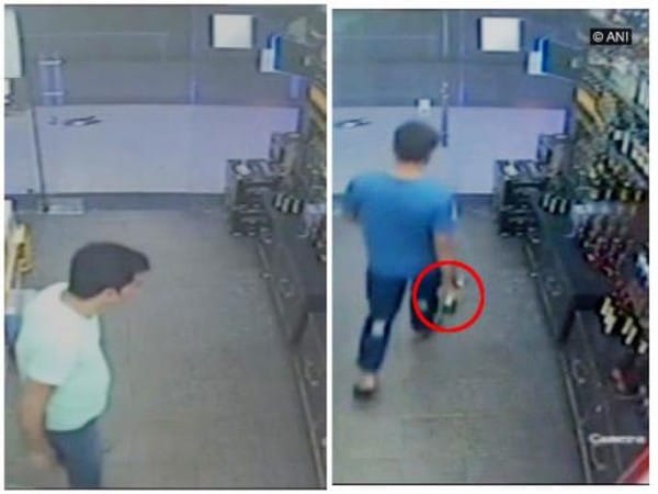 chandigarh stalking case, varnika kundu, vikas barala buying wine before stalking