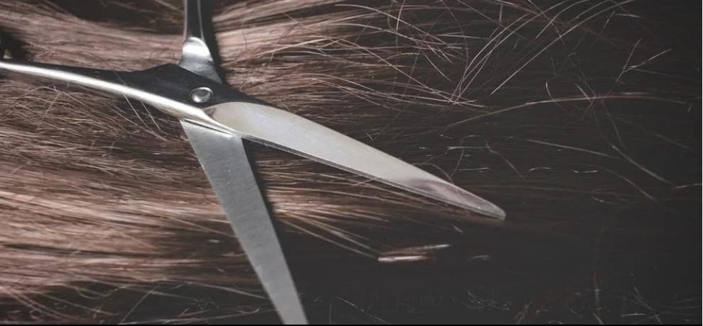 himachal kangra girl hair chopped off