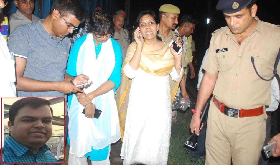 dm muskesh pandey committed suicide because of his mother and wife fights