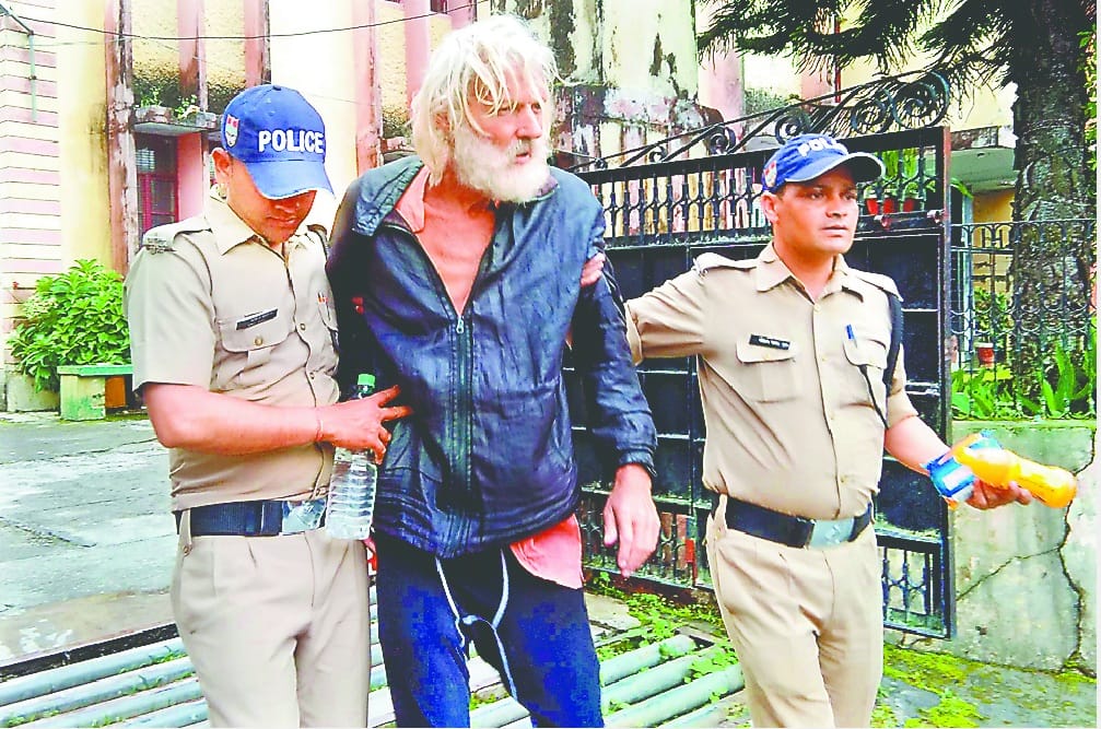 suspected foreign citizen caught in Badrinath india