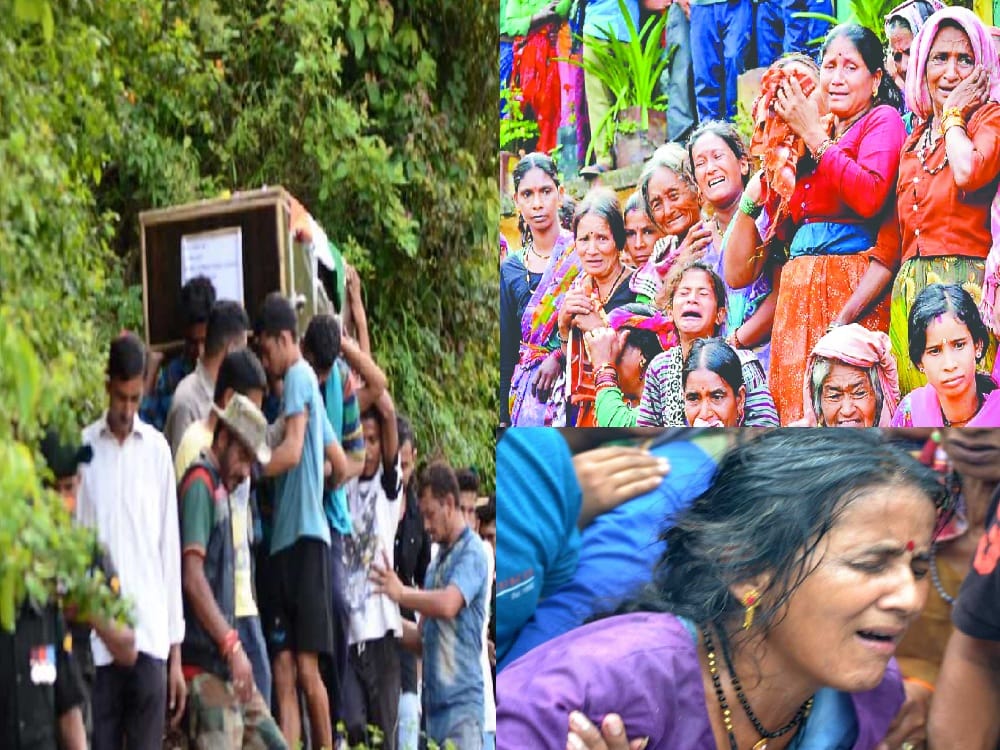martyr pawan singh sugra funeral in pithoragarh