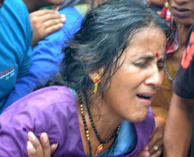 martyr pawan singh sugra funeral in pithoragarh
