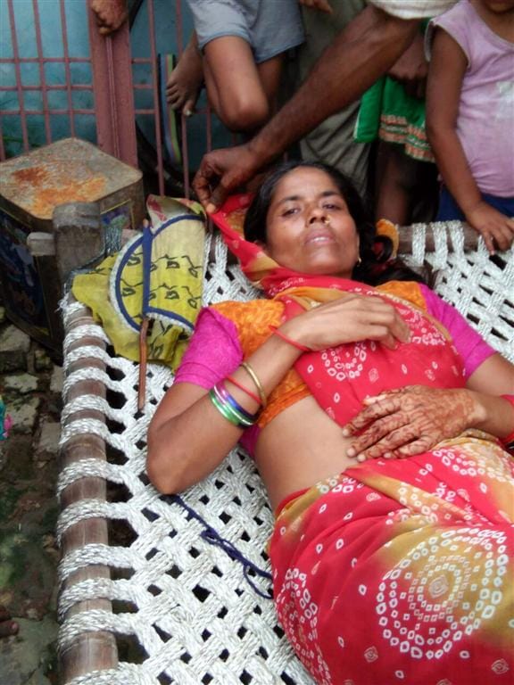 two women's cut peak in Sikandarao