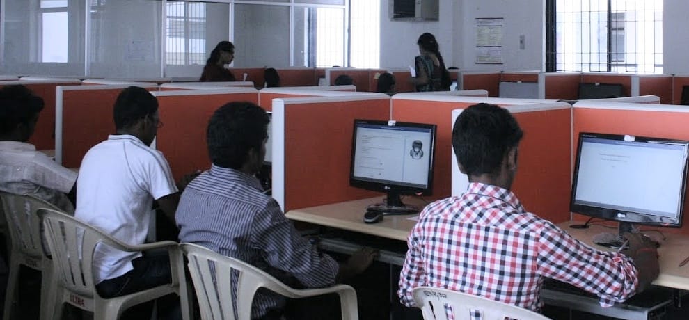 forty percent applicants were absent in sub inspector recruitment examination.