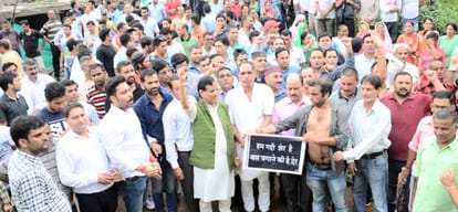 BJP politics over gaddi community lathi charge