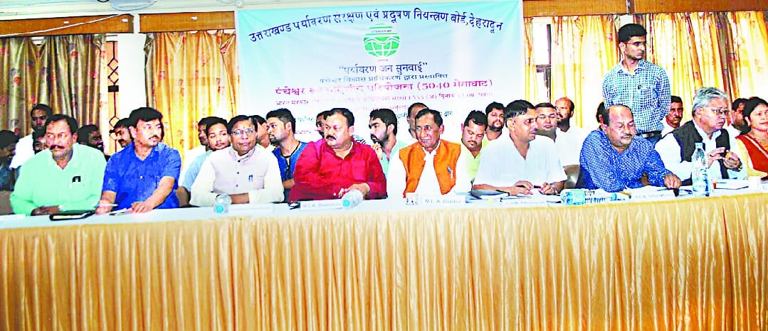 Affected the questions, objections raised on the dam survey