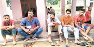 6 suspected bangladeshi detained