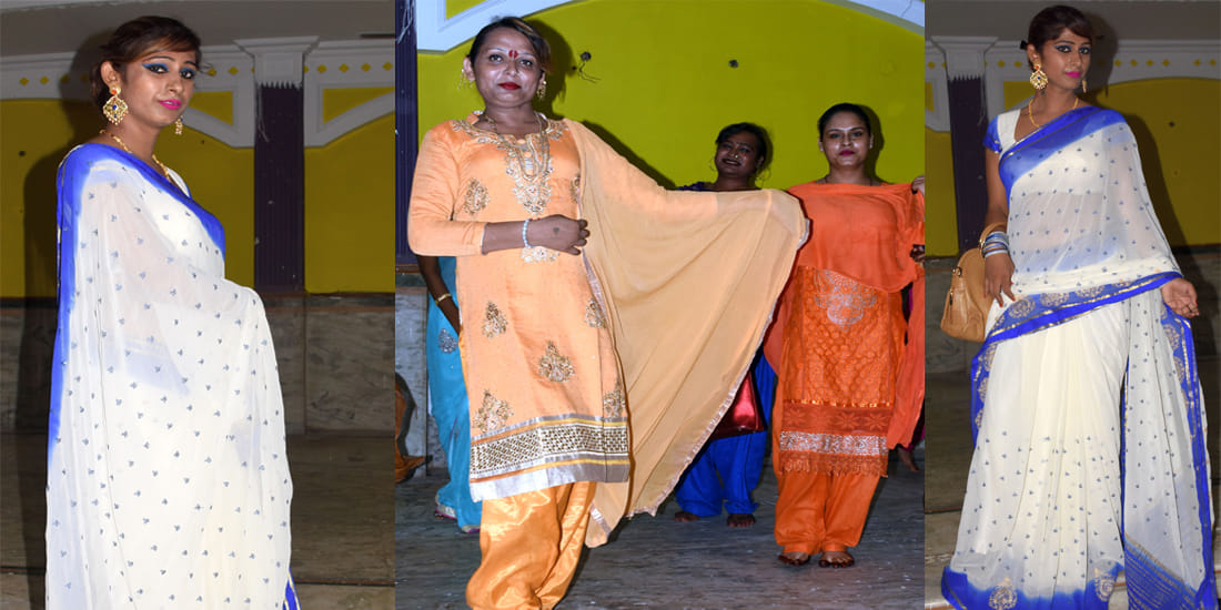 catwalk of kinners in fashion shows at kanpur