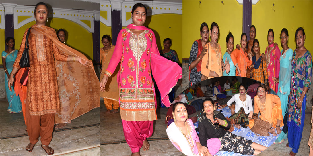 catwalk of kinners in fashion shows at kanpur