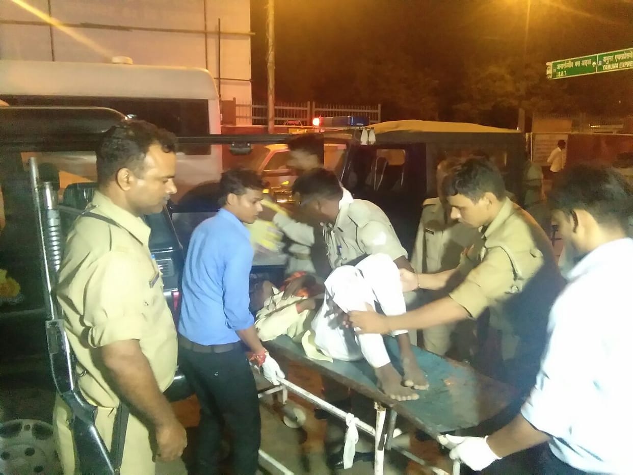 eyewitness told about the accident in agra
