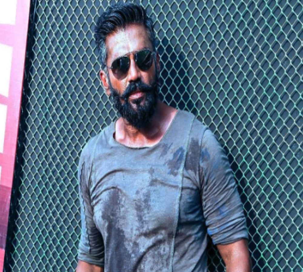 Suniel Shetty shares his first photoshoot